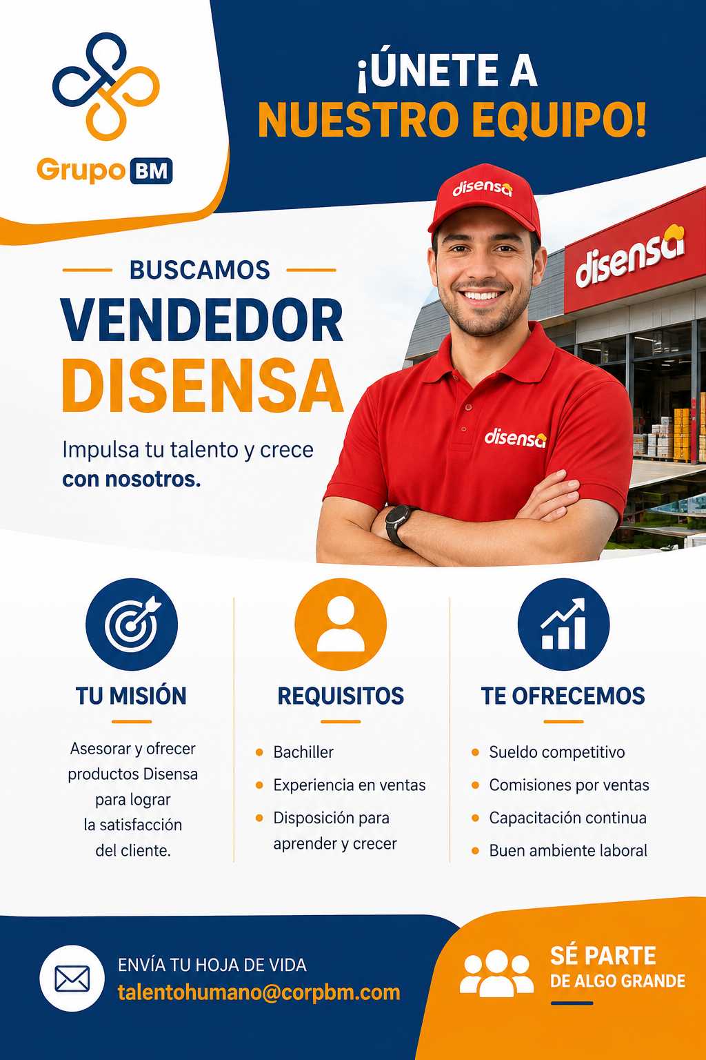 Imagen Vacante Vendedor local ferretero